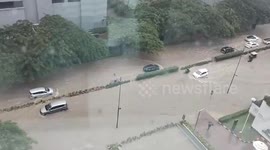 India: Relentless rain causes severe flooding as roads submerge in southern India, more expected