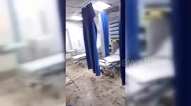 Lebanon: Lebanese hospital in the city of Baalbek suffered extensive damage due to an Israeli airstrike