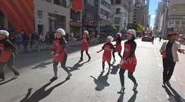US: Columbus Day Parade celebrates Italian-American heritage in New York City