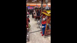 Shoppers given fright when Halloween animatronic 'comes to life'