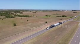 US: Oklahoma police escort half-million-pound reactor out of State