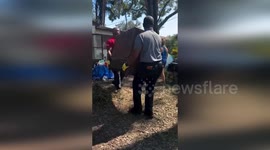 US: Tampa's Newest Police Recruits Dive into Community Recovery Post-Disaster