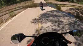 Motorbike accident in Durango, Colorado