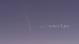 Comet Tsuchinshan-ATLAS Over Charlotte