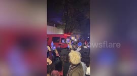 Emergency vehicle carrying Liam Payne's body leaves Buenos Aires hotel