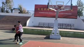 Basketball mishap in Shanxi leads to double headshot incident