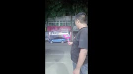 Fireworks launch goes wrong in Hebei Province, China
