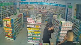 Fireworks cause damage at pharmacy during wedding celebration in Shandong, China