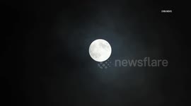 US, Los Angeles: Vermont Vista Hunters Supermoon