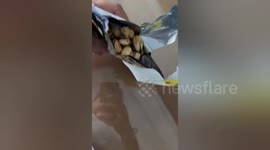 Indian traveller disappointed with airport roasted nuts