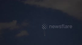 Ancient comet Tsuchinshan-ATLAS seen in night sky in the Philippines
