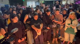 Argentina: Fans outside the hotel where Liam Payne died