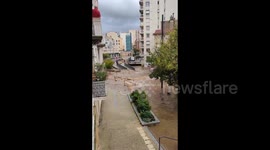France: Heavy Rain Causes Flooding In Southwest France