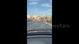 US: Big amount of debris in ithe streets of Pinellas County after Hurricane Milton