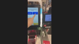 Receipt Grabbed With Exposed Foot
