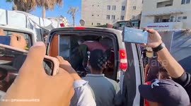 Gaza: This afternoon, Palestine Red Crescent teams transported the remains of three martyrs and four injured individuals from Al-Maghazi camp in central Gaza, following an airstrike by the IDF on a home