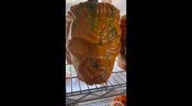 Monster-Faced Pumpkins