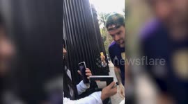Liam Payne signs autographs and poses with fans in Argentina days before his death