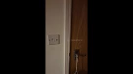 Couple Carches A Shadow Figure Ghost Caught On Camera in Their Apartment
