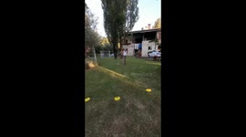 Grandpa Falls While Working Out