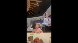 One-year-old's adorable