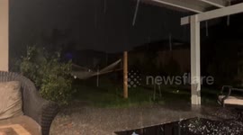 US: Cold Front Sweeps Through Southern Utah, Bringing Lightning And Hail 2
