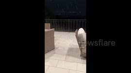 US: Cold Front Sweeps Through Southern Utah, Bringing Lightning And Hail
