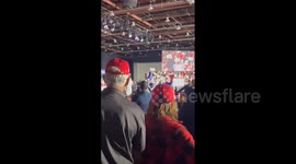 US: Former President Trump Hold Campaign Rally In Detroit, Facing Sound Issues