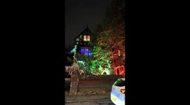 Is this the best decorated house for Halloween in the UK?