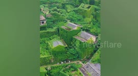 Village reclaimed by nature becomes major tourist attraction in China