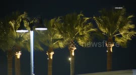 US, Los Angeles: Simi Valley Windy Conditions