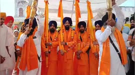 India: Huge Crowd gathers at Golden Temple for Guru Ram Das Ji Gurpurb celebrations, laser show and fireworks in Amritsar, Punjab