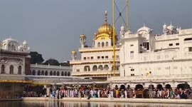 Huge Crowd gathers at Golden Temple for Guru Ram Das Ji Gurpurb celebrations in Amritsar, Punjab