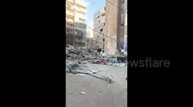 Lebanon: The effects of destruction in Haret Hreik after the Israeli raids