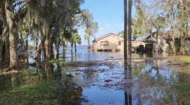Flooding huracane Milton
