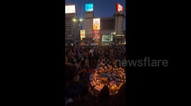 Argentina: Fans Hold Vigil To Pay Tribute To Liam Payne