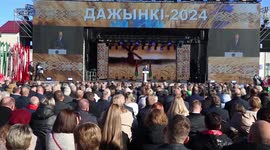 Belarus holds harvest festival to celebrate end of grain season