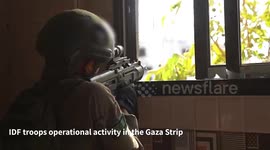 IDF troops continue operational activity in the Gaza Strip