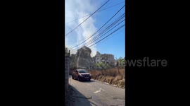 Lebanon: Aftermath in Beirut after Israeli strikes on Lebanon