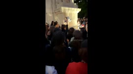 Hundreds Gather in Washington Square Park to Pay Tribute to Liam Payne of One Direction