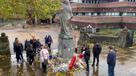 Heartbroken fans gather at vigil in Liam Payne's home town of Wolverhampton