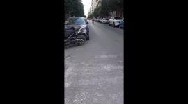 Bike race in Athens, Greece, 20 October 2024