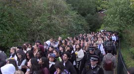 Liam Payne fans queue for up to 2 hours to lay tributes to One Direction star in London