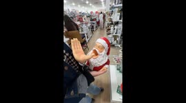 Santa Bottle Holder is Kinda Sus