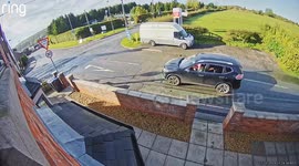 CCTV shows 'Britain's most dangerous junction' with 13 crashes in two months