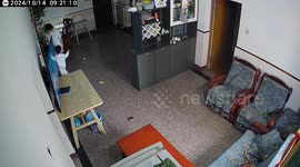 Mother saves son from kitchen gas explosion in China