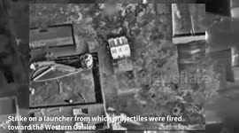 Lebanon: IAF fighter jets struck short-range missile launchers directed toward the communities of northern Israel
