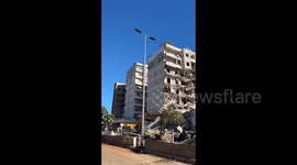 Lebanon: Buildings Damaged by Israeli Strikes in Beirut