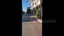 Lebanon: Shots from Banks Street in Sidon after the recent raids