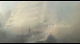 Lebanon: A big fire in Al Rabwa area